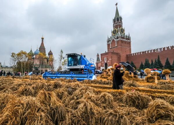 Festival Outono Áureo na Praça Vermelha em Moscou - Sputnik Brasil