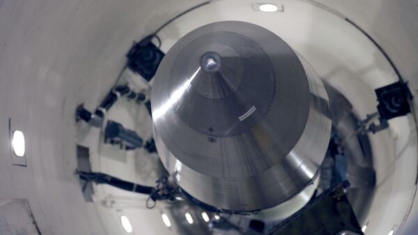 Imagem de ogiva nuclear norte-americana instalada no interior do estado de North Dakota  - Sputnik Brasil