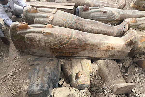 Ao menos 20 sarcófagos: necrópole egípcia traz uma das 'maiores descobertas' (FOTOS) - Sputnik Brasil