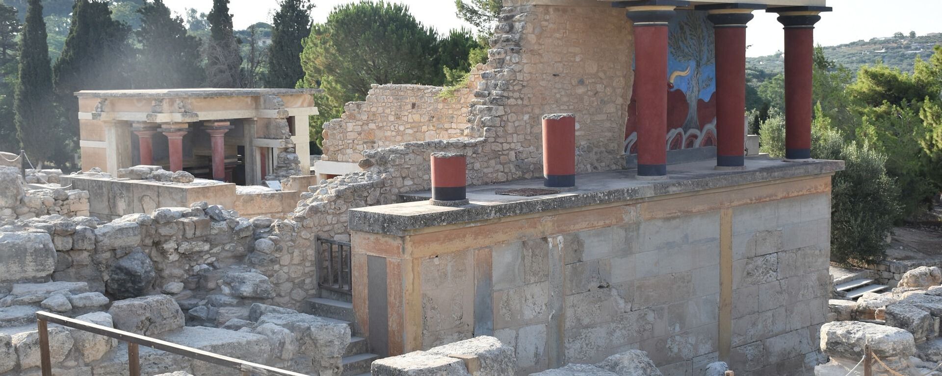 Sítio arqueológico de Cnossos, na ilha de Creta (imagem referencial) - Sputnik Brasil, 1920, 03.09.2024