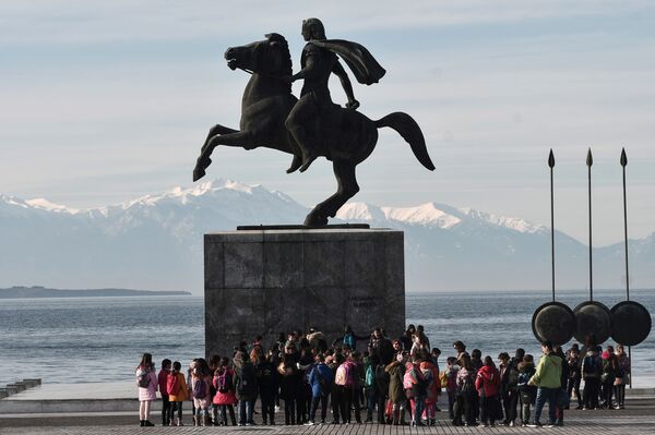 Revelada causa da morte de Alexandre, o Grande Revelada causa da morte de Alexandre, o Grande - Sputnik Brasil