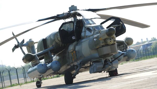 Helicóptero de ataque Mi-28 - Sputnik Brasil