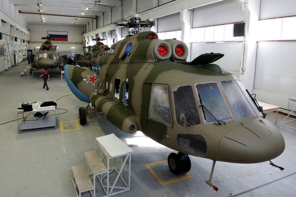 Helicópteros Mi-8 MTPR  - Sputnik Brasil