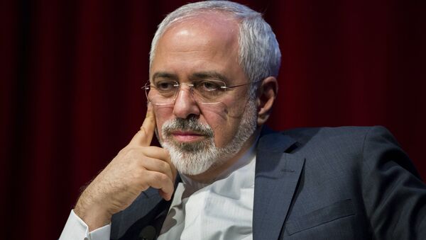 Mohammad Javad Zarif, ministro das Relações Exteriores do Irã - Sputnik Brasil