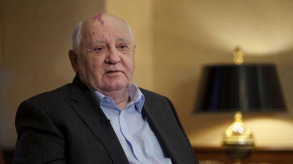 Ex-presidente soviético Mikhail Gorbachev (foto de arquivo) - Sputnik Brasil