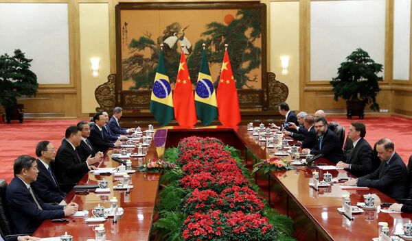 EUA, 5G e Maduro: Temas espinhosos aguardam encontro entre Bolsonaro e Xi nos BRICS - Sputnik Brasil