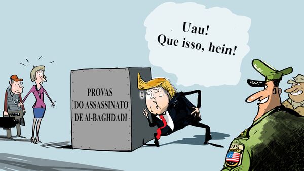 Até Trump está surpreso com morte de al-Baghdadi - Sputnik Brasil