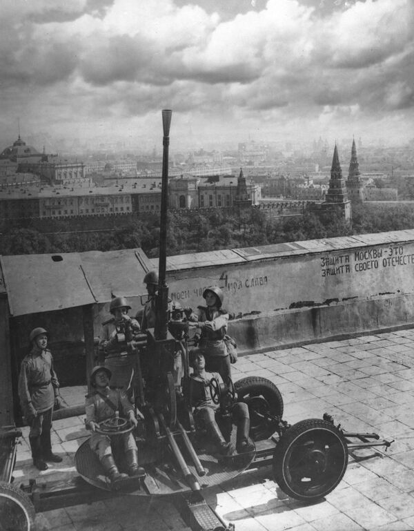 Сomo Kremlin foi escondido das bombas nazistas (FOTOS) Сomo Kremlin foi escondido das bombas nazistas (FOTOS) - Sputnik Brasil