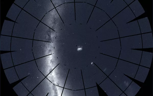 Mosaico do hemisfério sul da Via Láctea Mosaico do hemisfério sul da Via Láctea - Sputnik Brasil