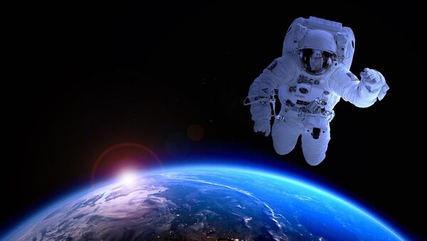 Um astronauta  estadounidense (imagen referencial) - Sputnik Brasil