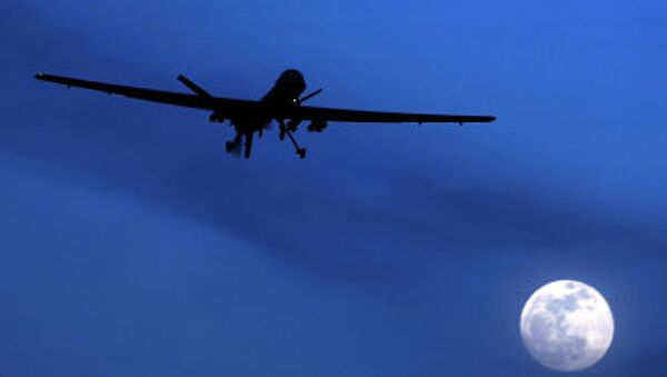 Um drone americano Predator (foto de arquivo) - Sputnik Brasil