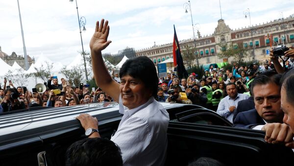 Evo Morales, ex-presidente de Bolívia - Sputnik Brasil