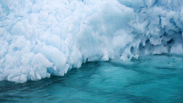 Iceberg no oceano Ártico (foto de arquivo) - Sputnik Brasil