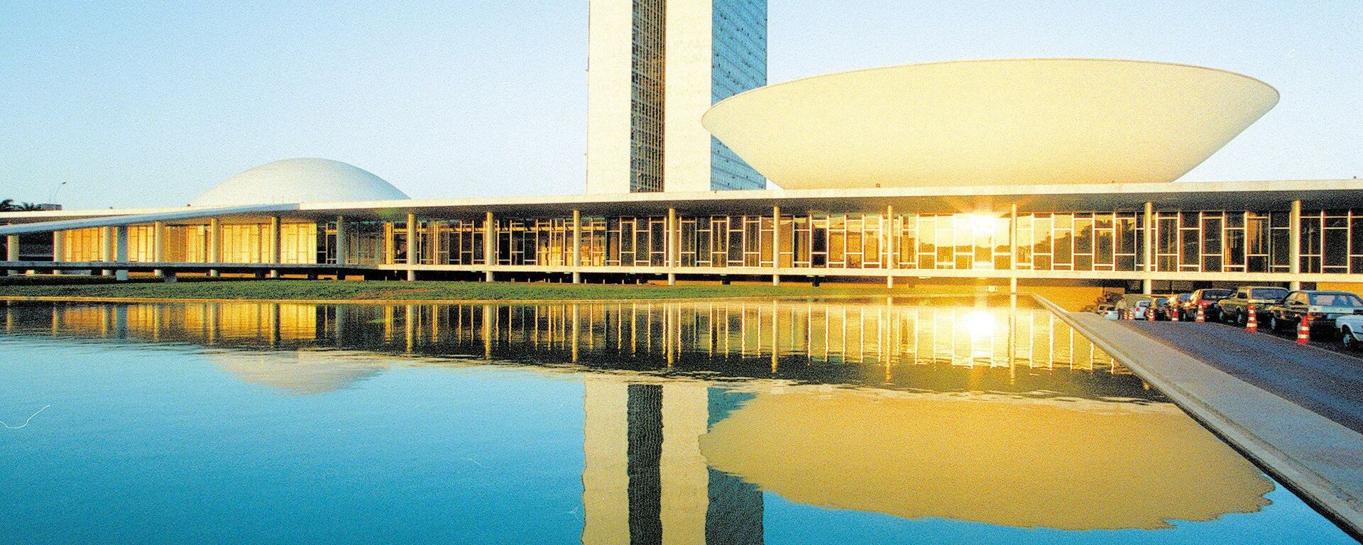 Fachada do prédio do Congresso Nacional, em Brasília (DF) - Sputnik Brasil, 1920, 29.12.2019