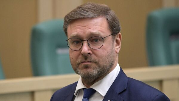 Presidente do Comitê de Relações Exteriores do Senado russo, Konstantin Kosachiov - Sputnik Brasil