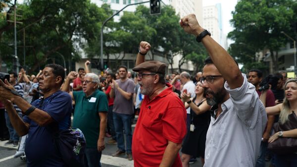 Brasil quer entregar INPI às multinacionais, diz funcionário em protesto - Sputnik Brasil