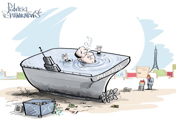 França prefere afundar quase 1,5 bilhão de euros - Sputnik Brasil