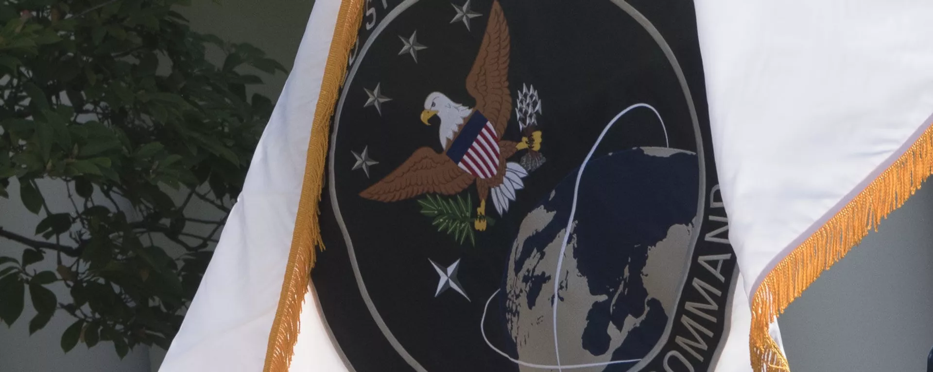 Bandeira do Comando Espacial dos EUA, recentemente transformado em Força Espacial Bandeira do Comando Espacial dos EUA, recentemente transformado em Força Espacial - Sputnik Brasil, 1920, 30.11.2021