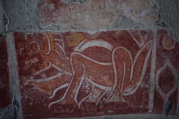 Descobertas no México revelam antigos murais pintados em Teotihuacán (FOTOS) - Sputnik Brasil