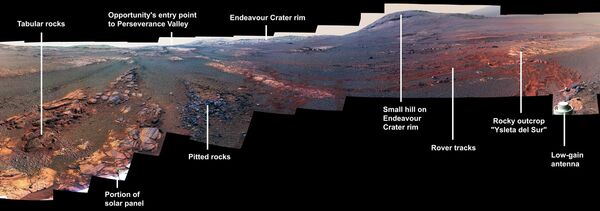 NASA divulga FOTOS do último panorama de Marte enviado pelo rover 'perdido' Opportunity - Sputnik Brasil