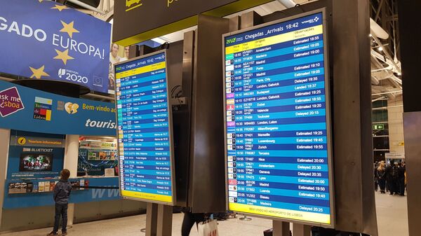 Funcionários aeroportuários de Lisboa explicam motivos que os forçaram a organizar a greve - Sputnik Brasil