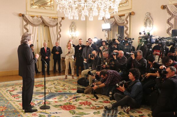 Jorge Jesus é condecorado pelo presidente de Portugal e fala sobre futuro no Flamengo - Sputnik Brasil