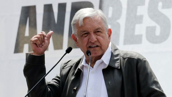 Andrés Manuel López Obrador, presidente do México - Sputnik Brasil