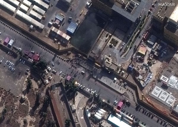 FOTOS de satélite mostram área atacada em torno da embaixada dos EUA no Iraque - Sputnik Brasil