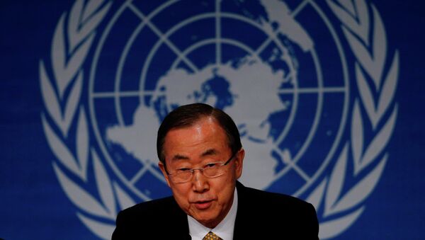 Ban Ki-moon, secretário-geral das Nações Unidas - Sputnik Brasil