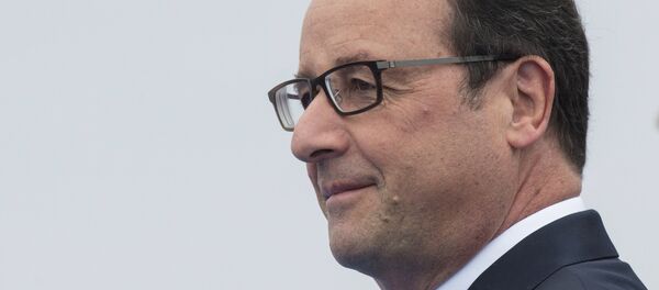 François Hollande, presidente da França - Sputnik Brasil