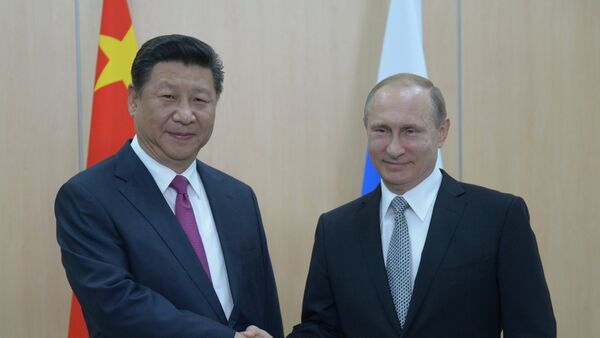 Vladimir Putin e Xi Jinping - Sputnik Brasil