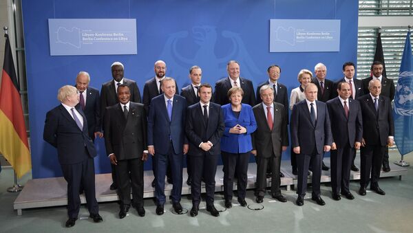 Líderes mundiais participam da Conferência de Paz na Alemanha sobre a Líbia - Sputnik Brasil
