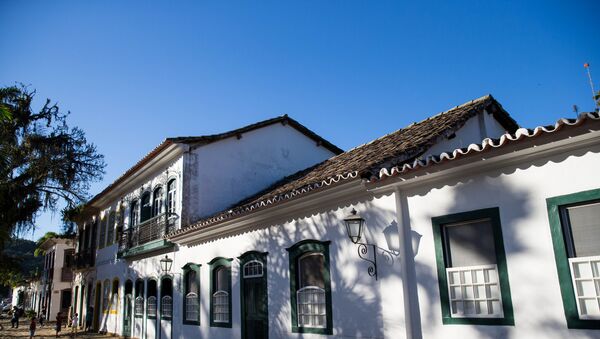 Centro histórico da cidade de Paraty, colonial e paisagem da região - Sputnik Brasil