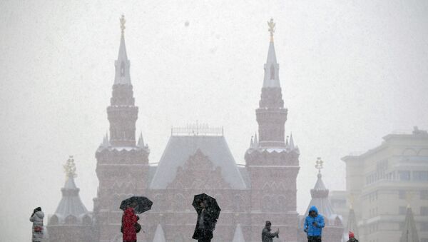 Turistas na Praça Vermelha em Moscou - Sputnik Brasil