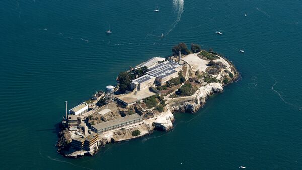 Prisão de Alcatraz em São Francisco, Califórnia, EUA (imagem de arquivo) - Sputnik Brasil