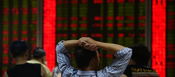 Bolsa de valores de Xangai. Bolsa de valores de Xangai. - Sputnik Brasil
