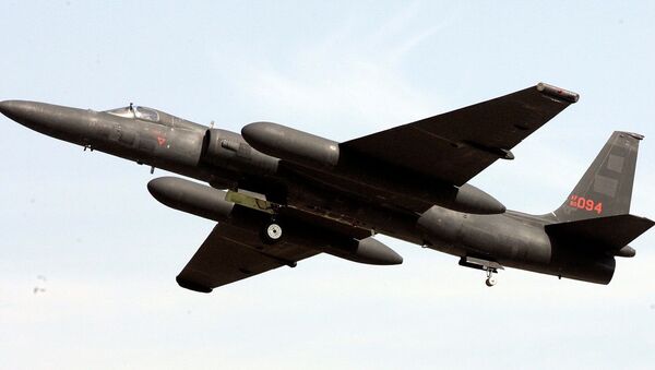 Aeronave de reconhecimento dos EUA U-2 decolando da base aérea de Osan, Coreia do Sul (foto de arquivo) - Sputnik Brasil