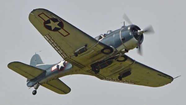 Douglas SBD-5 Dauntless Douglas SBD-5 Dauntless - Sputnik Brasil