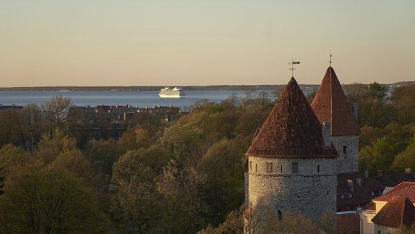 Imagem do mar Báltico, visto da capital estoniana, Tallinn (foto de arquivo) - Sputnik Brasil