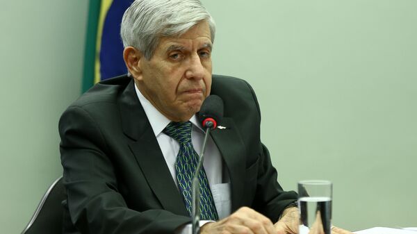 O ministro-chefe do GSI (Gabinete de Segurança Institucional), General Augusto Heleno. - Sputnik Brasil
