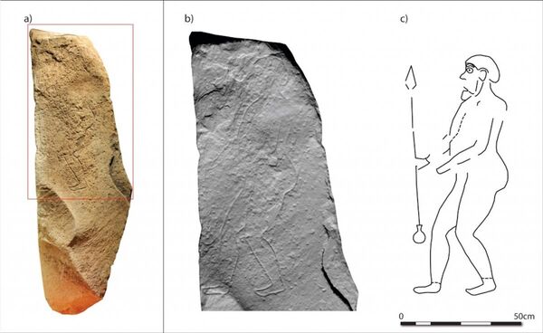 Gravura de guerreiro de 'povo perdido da Europa' deixa pesquisadores entusiasmados (FOTO) - Sputnik Brasil