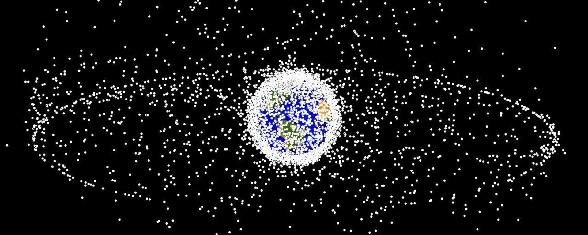 Lixo espacial (imagem referencial) - Sputnik Brasil, 1920, 20.10.2024