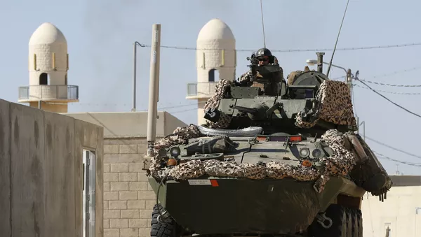 Soldados do Exército dos EUA durante exercício militar conjunto israelo-americano Juniper Cobra, no sul de Israel (imagem de arquivo) - Sputnik Brasil