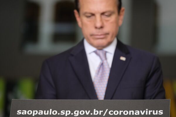 Governo de São Paulo confirma mais 6 mortes pela COVID-19 e decreta quarentena em todo o estado - Sputnik Brasil