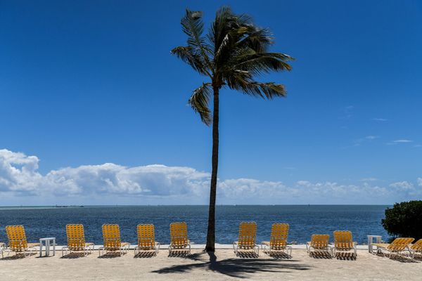 Resort vazio em Florida Keys fechado para visitantes durante pandemia de coronavírus, Flórida, EUA Resort vazio em Florida Keys fechado para visitantes durante pandemia de coronavírus, Flórida, EUA - Sputnik Brasil
