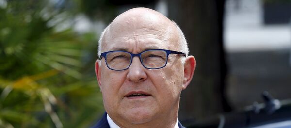 Michel Sapin, ministro das Finanças da França - Sputnik Brasil