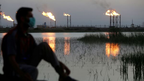Campos petrolíferos no Iraque em meio ao coronavírus - Sputnik Brasil