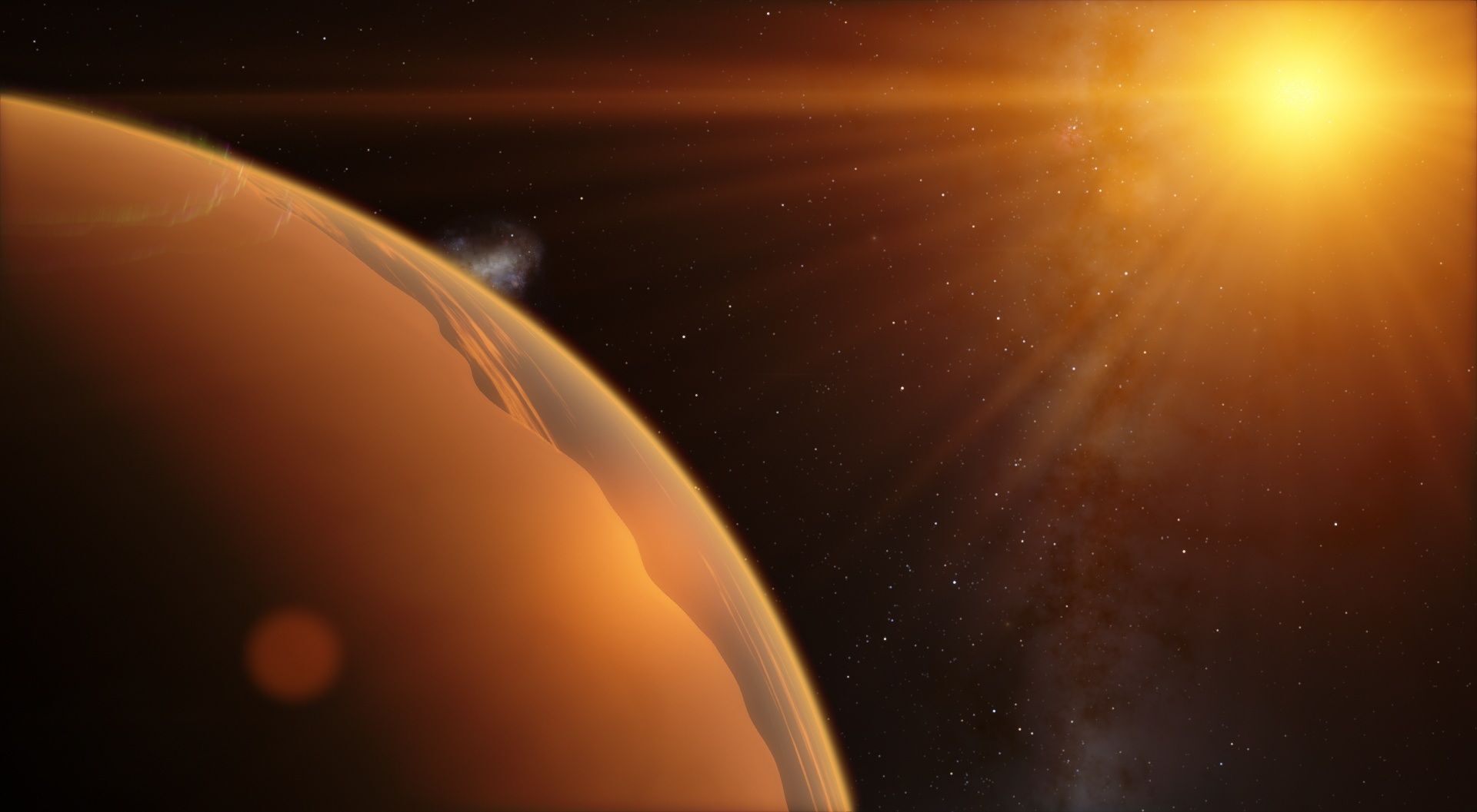 Telescópio da NASA descobre exoplaneta massivo que orbita estrela de 10 bilhões de anos Telescópio da NASA descobre exoplaneta massivo que orbita estrela de 10 bilhões de anos - Sputnik Brasil, 1920, 11.05.2021