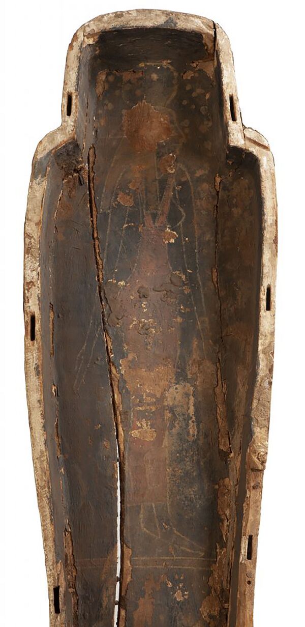 Descobertas pinturas de deusa egípcia em sarcófago de múmia de 3.000 anos (FOTOS) Descobertas pinturas de deusa egípcia em sarcófago de múmia de 3.000 anos (FOTOS) - Sputnik Brasil