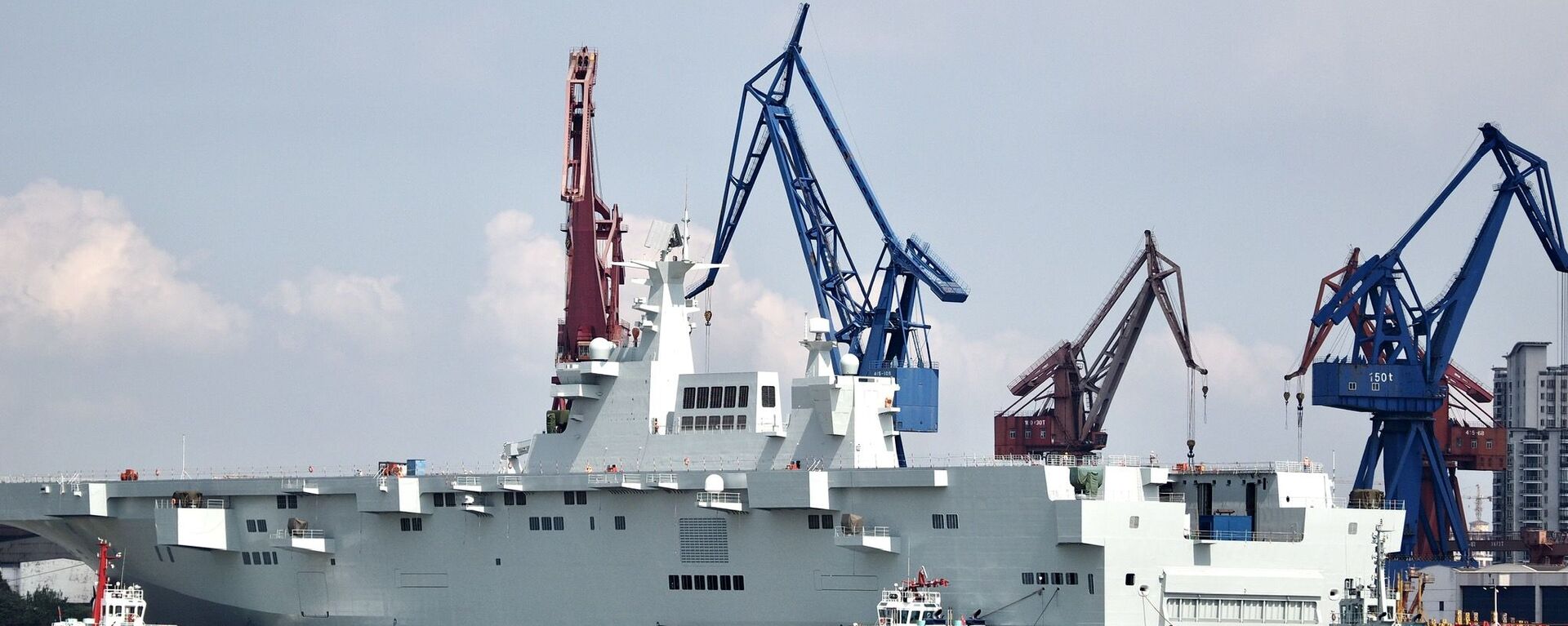 Novo navio Type 075 da Marinha chinesa - Sputnik Brasil, 1920, 18.03.2022